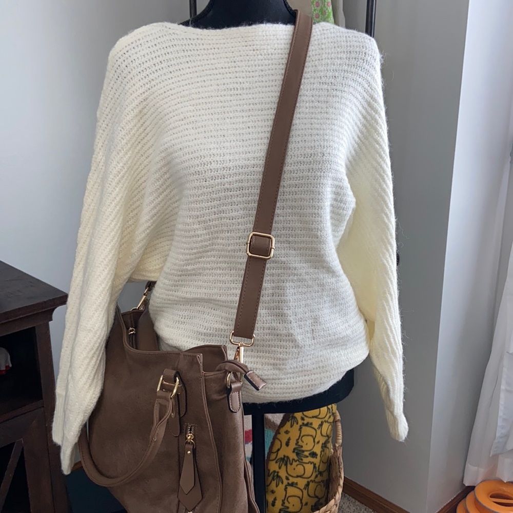 Taupe Crossbody